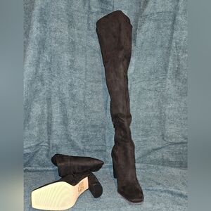 Aldo Dessa over knee suade boots